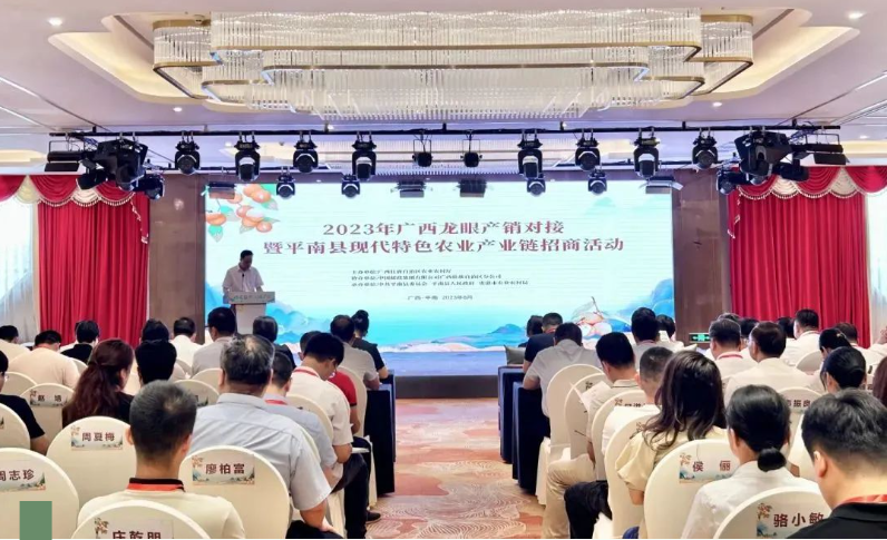 以龙眼为媒 促产销对接——广西龙眼产销对接暨富硒石硖龙眼节活动在平南举办